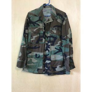 USMC Marine US Woodland Camo Jacket Coat Small Reg